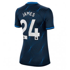 Chelsea Reece James #24 Vieraspaita Naisten 2023-24 Lyhyet Hihat