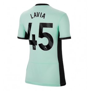 Chelsea Romeo Lavia #45 Kolmaspaita Naisten 2023-24 Lyhyet Hihat