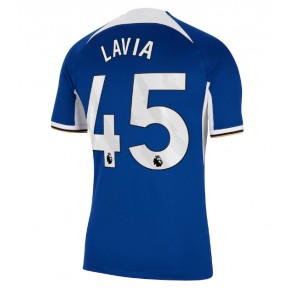 Chelsea Romeo Lavia #45 Kotipaita 2023-24 Lyhyet Hihat