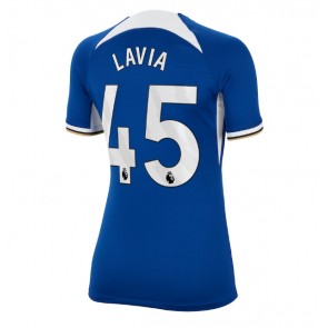 Chelsea Romeo Lavia #45 Kotipaita Naisten 2023-24 Lyhyet Hihat