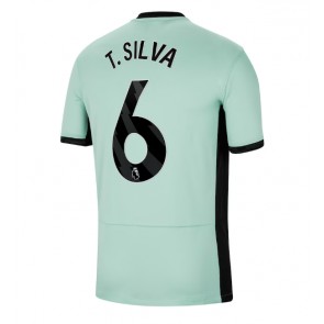 Chelsea Thiago Silva #6 Kolmaspaita 2023-24 Lyhyet Hihat