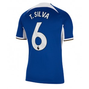 Chelsea Thiago Silva #6 Kotipaita 2023-24 Lyhyet Hihat