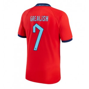 Englanti Jack Grealish #7 Vieraspaita EM-Kisat 2020 Lyhyet Hihat