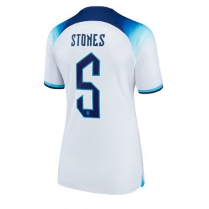 Englanti John Stones #5 Kotipaita Naisten EM-Kisat 2020 Lyhyet Hihat