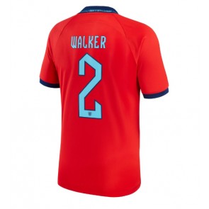 Englanti Kyle Walker #2 Vieraspaita EM-Kisat 2020 Lyhyet Hihat