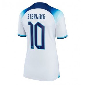 Englanti Raheem Sterling #10 Kotipaita Naisten EM-Kisat 2020 Lyhyet Hihat