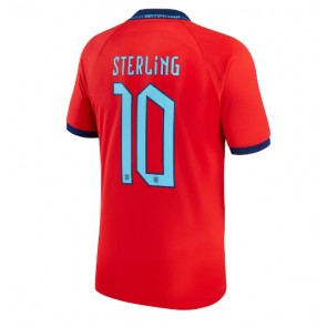 Englanti Raheem Sterling #10 Vieraspaita EM-Kisat 2020 Lyhyet Hihat