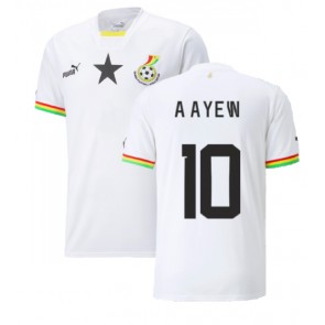 Ghana Andre Ayew #10 Kotipaita EM-Kisat 2020 Lyhyet Hihat