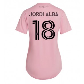 Inter Miami Jordi Alba #18 Kotipaita Naisten 2023-24 Lyhyet Hihat