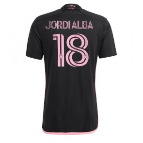 Inter Miami Jordi Alba #18 Vieraspaita 2023-24 Lyhyet Hihat