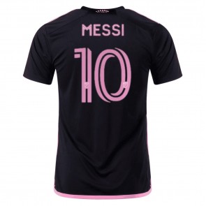 Inter Miami Lionel Messi #10 Vieraspaita 2023-24 Lyhyet Hihat