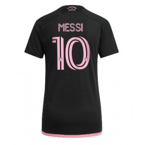 Inter Miami Lionel Messi #10 Vieraspaita Naisten 2023-24 Lyhyet Hihat