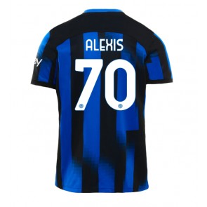 Inter Milan Alexis Sanchez #70 Kotipaita 2023-24 Lyhyet Hihat