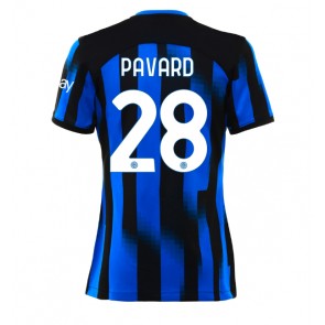 Inter Milan Benjamin Pavard #28 Kotipaita Naisten 2023-24 Lyhyet Hihat