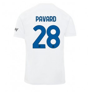 Inter Milan Benjamin Pavard #28 Vieraspaita 2023-24 Lyhyet Hihat