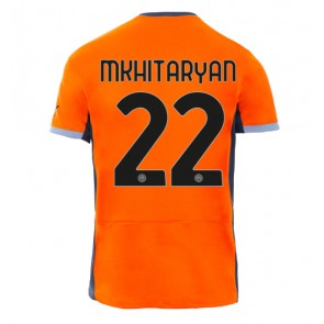 Inter Milan Henrikh Mkhitaryan #22 Kolmaspaita 2023-24 Lyhyet Hihat