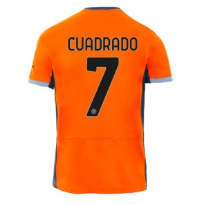 Inter Milan Juan Cuadrado #7 Kolmaspaita 2023-24 Lyhyet Hihat