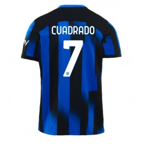 Inter Milan Juan Cuadrado #7 Kotipaita 2023-24 Lyhyet Hihat