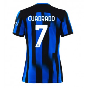 Inter Milan Juan Cuadrado #7 Kotipaita Naisten 2023-24 Lyhyet Hihat