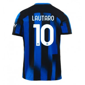 Inter Milan Lautaro Martinez #10 Kotipaita 2023-24 Lyhyet Hihat