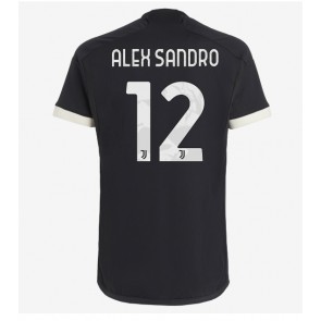 Juventus Alex Sandro #12 Kolmaspaita 2023-24 Lyhyet Hihat