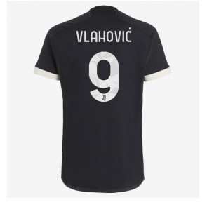 Juventus Dusan Vlahovic #9 Kolmaspaita 2023-24 Lyhyet Hihat