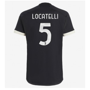 Juventus Manuel Locatelli #5 Kolmaspaita 2023-24 Lyhyet Hihat