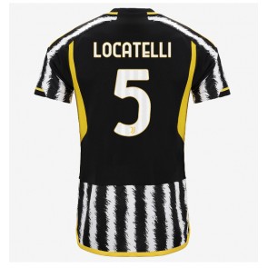 Juventus Manuel Locatelli #5 Kotipaita 2023-24 Lyhyet Hihat