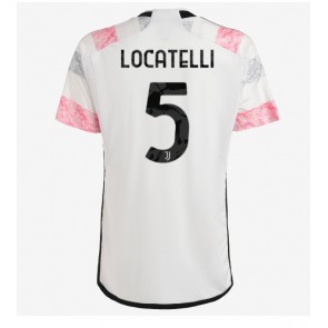 Juventus Manuel Locatelli #5 Vieraspaita 2023-24 Lyhyet Hihat