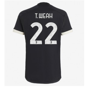 Juventus Timothy Weah #22 Kolmaspaita 2023-24 Lyhyet Hihat