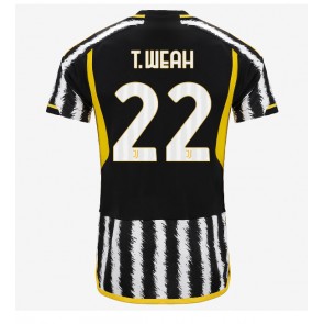 Juventus Timothy Weah #22 Kotipaita 2023-24 Lyhyet Hihat