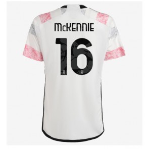 Juventus Weston McKennie #16 Vieraspaita 2023-24 Lyhyet Hihat