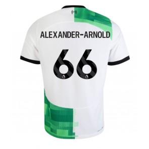 Liverpool Alexander-Arnold #66 Vieraspaita 2023-24 Lyhyet Hihat