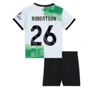 Liverpool Andrew Robertson #26 Vieras Pelipaita Lasten 2023-24 Lyhyet Hihat (+ Lyhyet housut)