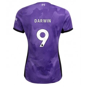 Liverpool Darwin Nunez #9 Kolmaspaita Naisten 2023-24 Lyhyet Hihat