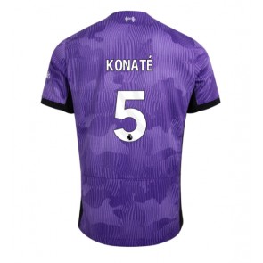 Liverpool Ibrahima Konate #5 Kolmaspaita 2023-24 Lyhyet Hihat