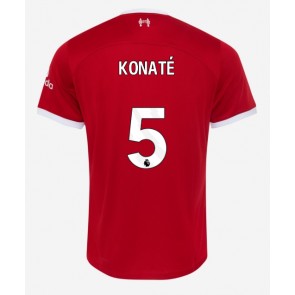 Liverpool Ibrahima Konate #5 Kotipaita 2023-24 Lyhyet Hihat