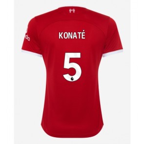 Liverpool Ibrahima Konate #5 Kotipaita Naisten 2023-24 Lyhyet Hihat