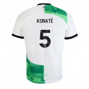 Liverpool Ibrahima Konate #5 Vieraspaita 2023-24 Lyhyet Hihat