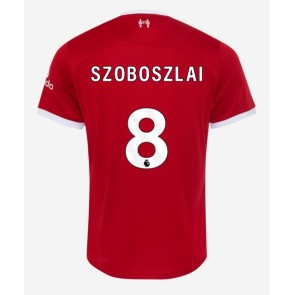 Liverpool Szoboszlai Dominik #8 Kotipaita 2023-24 Lyhyet Hihat