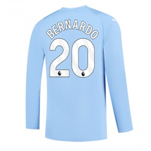 Manchester City Bernardo Silva #20 Kotipaita 2023-24 Pitkät Hihat