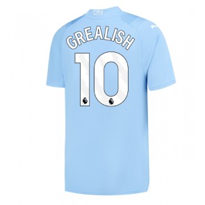 Manchester City Jack Grealish #10 Kotipaita 2023-24 Lyhyet Hihat