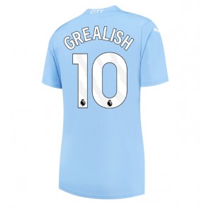 Manchester City Jack Grealish #10 Kotipaita Naisten 2023-24 Lyhyet Hihat