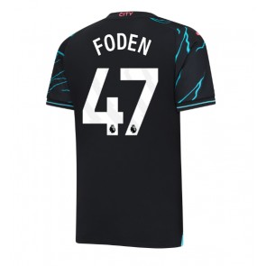 Manchester City Phil Foden #47 Kolmaspaita 2023-24 Lyhyet Hihat