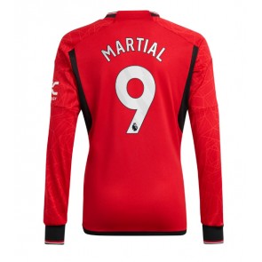 Manchester United Anthony Martial #9 Kotipaita 2023-24 Pitkät Hihat