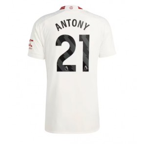 Manchester United Antony #21 Kolmaspaita 2023-24 Lyhyet Hihat