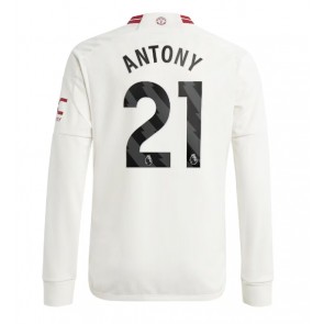 Manchester United Antony #21 Kolmaspaita 2023-24 Pitkät Hihat