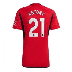 Manchester United Antony #21 Kotipaita 2023-24 Lyhyet Hihat