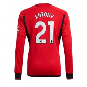 Manchester United Antony #21 Kotipaita 2023-24 Pitkät Hihat