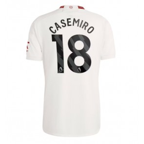 Manchester United Casemiro #18 Kolmaspaita 2023-24 Lyhyet Hihat